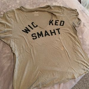 American Eagle XL Wicked Smaht T-Shirt